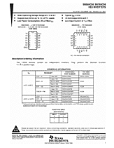 DataSheet SN74HC04 pdf